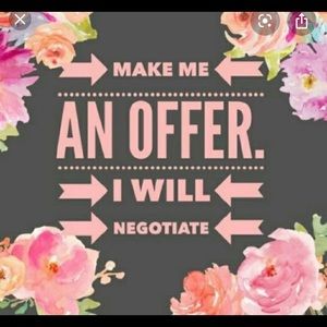 Offers Welcomed on ANY item!